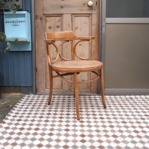 アンティーク ベントウッドのアームチェア/Bentwood/曲げ木椅子/カフェ