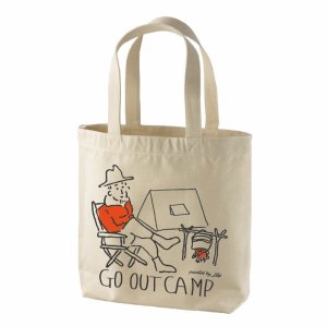 (L-022)GO OUT CAMP  ECO  Tote bag
