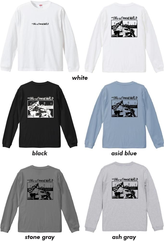 LT1708 THE END OF FXXXING WORLD LONG SLEEVE Tee