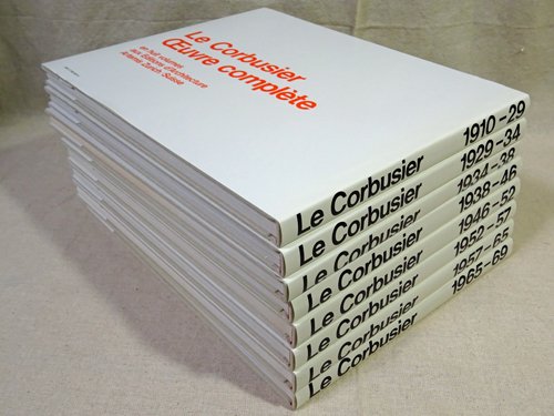 Le Corbusier Complete Works 8set ル・コルビュジエ全作品集 全8巻 