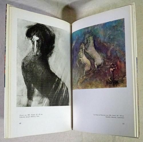 ヤコブと天使。 オディロン・ルドン (1840-1916) の絵画
