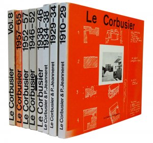 Le Corbusier: OEuvres completes en 8 volumes ル・コルビュジエ全