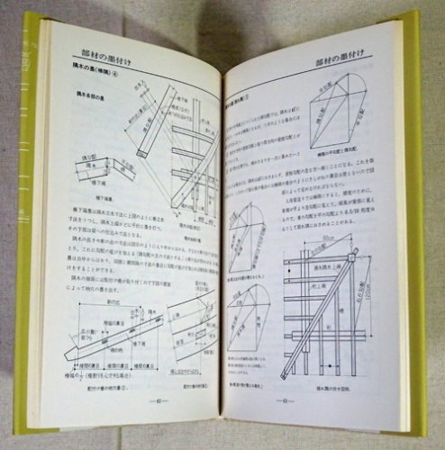 入母屋・寄せ棟の工法 - 古本買取販売 ハモニカ古書店 建築 美術 写真 デザイン 近代文学 大阪府古書籍商組合加盟店