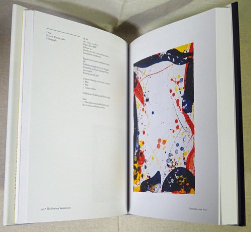 The Prints of Sam Francis: A Catalogue Raisonne 1960-1990 サム 