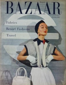 Harper's BAZAAR, January 1954 ハーパーズ バザー 1954年1月号 - 古本 