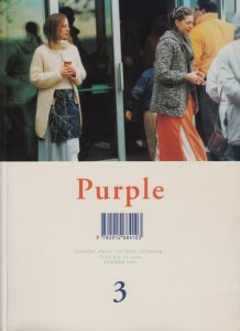 Purple number 3 1999年 第3号-siegfried.com.ec