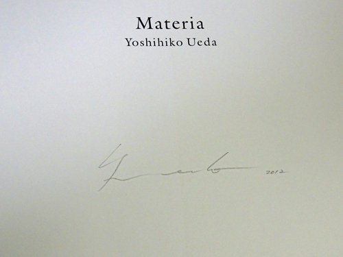 Materia Yoshihiko Ueda 上田義彦 サイン入り - 古本買取販売 ハモニカ