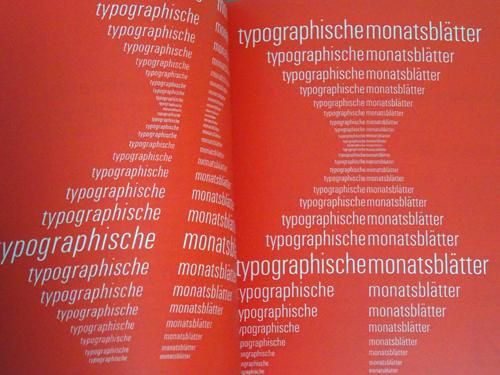 The Univers by Adrian Frutiger アドリアン・フルティガー