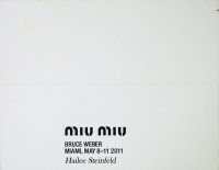 Miu Miu Fall 2011 Hailee Steinfeld by Bruce Weber ミュウミュウ