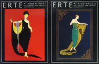 ERTE AT NINETY-FIVE 1・2　THE COMPLETE NEW GRAPHICS　エルテ画集 2冊セット