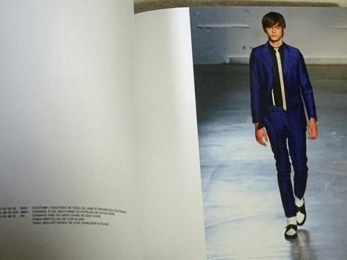 DIOR HOMME summer 06 By Hedi Slimane ディオールオム ルックブック - 古本買取販売 ハモニカ古書店　建築 美術  写真 デザイン 近代文学 大阪府古書籍商組合加盟店