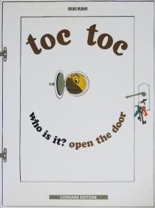 Bruno Munari: toc toc who is it? open the door ブルーノ