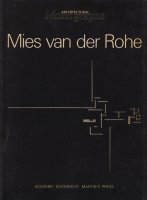 <img class='new_mark_img1' src='https://img.shop-pro.jp/img/new/icons50.gif' style='border:none;display:inline;margin:0px;padding:0px;width:auto;' />Mies Van Der Rohe: European WorksArchitectural Monographs ߡե󡦥ǥ롦
