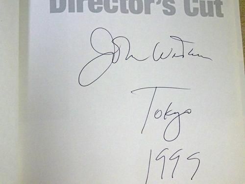 John Waters: Director's Cut ジョン・ウォーターズ サイン入り