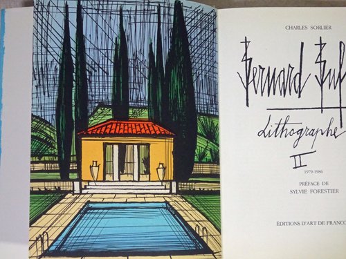 Bernard Buffet Lithographe II 1979-1986 ベルナール・ビュフェ リトグラフレゾネ 2 - 古本買取販売  ハモニカ古書店 建築 美術 写真 デザイン 近代文学 大阪府古書籍商組合加盟店