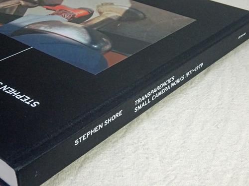 直筆サイン入】Stephen Shore TRANSPARENCIES 写真集 直筆サイン入】Stephen Shore TRANSPARENCIES 写真集