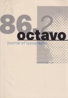 Octavo 86.2 journal of typography, Issue 2ξʼ̿