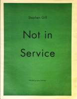 Not in Service Stephen Gill ƥ֥󡦥롡