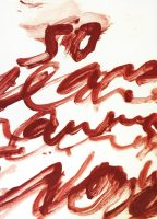 ���� �ȥ�����֥꡼����κ��ʡ�50ǯ�ε��ס�Cy Twombly: Fifty Years ofWork On Paper