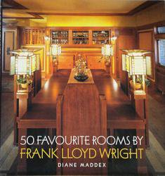 50 FAVORITE ROOMS BY FRANK LLORD WRIGHT - 古本買取販売 ハモニカ古