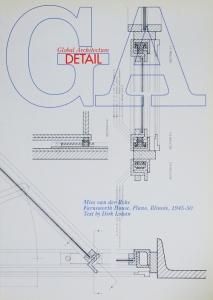 との建築本【最強の2冊セット】Mies/GA27/ Detail 1 /ファンズワース邸