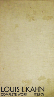 <img class='new_mark_img1' src='https://img.shop-pro.jp/img/new/icons50.gif' style='border:none;display:inline;margin:0px;padding:0px;width:auto;' />Louis I. Kahn Complete Work 1935-1974 륤ʽ