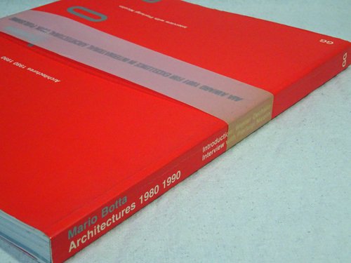 Mario Botta: Architectures 1980-1990 マリオ・ボッタ - 古本買取販売 