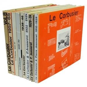 Le Corbusier OEuvres completes en 8 volumes ル・コルビュジエ全作品 