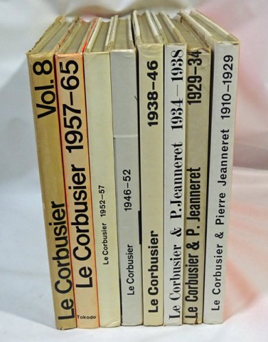 Le Corbusier OEuvres completes en 8 volumes ル・コルビュジエ全作品 