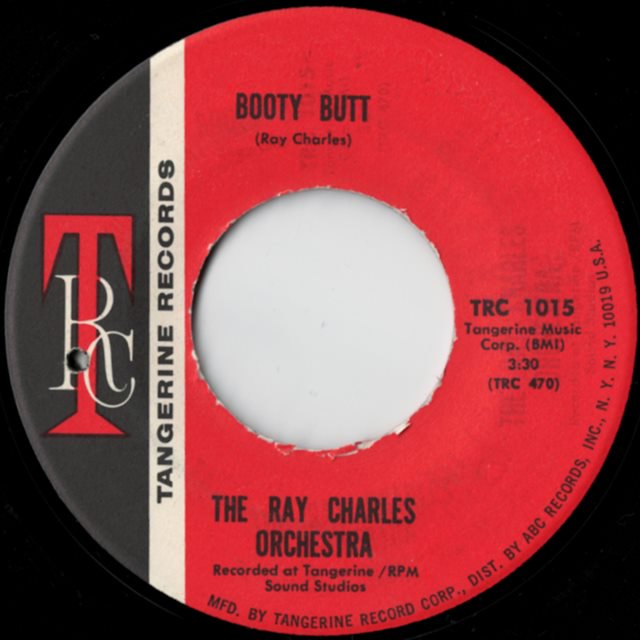 The Ray Charles Orchestra - Booty Butt / Sidewinder - SHOT RECORDS  7インチレコード通販 - SOUL, R&B, BLUES, FUNK45