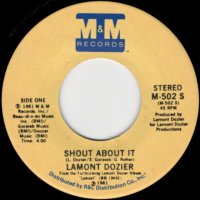 Shout About It (vo) / (inst)