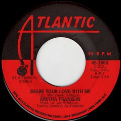 Share Your Love With Me / Pledging My Love-The Clock