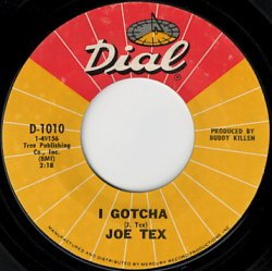 Joe Tex - I Gotcha / A Mother's Prayer - SHOT RECORDS 7インチ