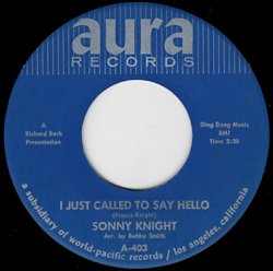 Sonny Knight - I Just Called To Say Hello / If You Want This Love - SHOT  RECORDS 7インチレコード通販 - SOUL, R&B, BLUES, FUNK45