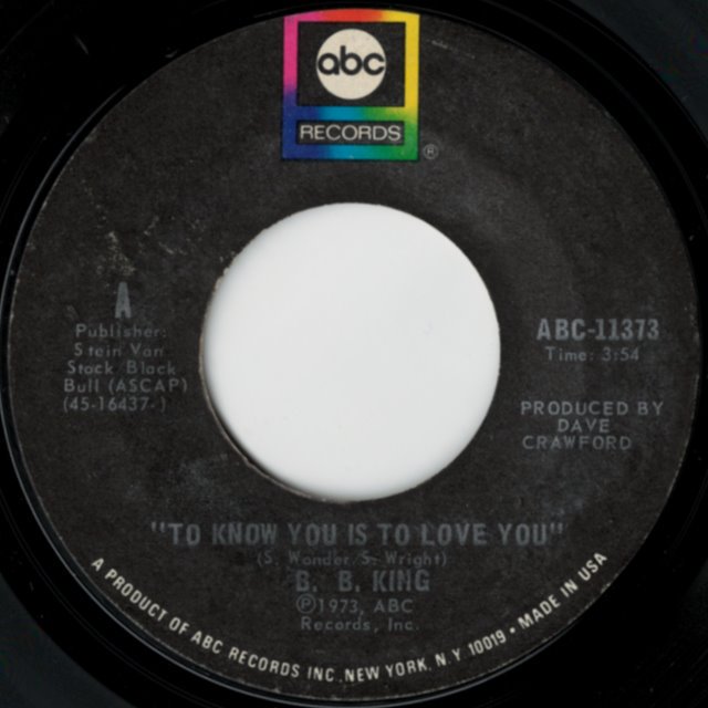 B. B. King - To Know You Is To Love You / I Can't Leave - SHOT RECORDS ...