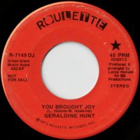 You Brought Joy (stereo) / (mono)