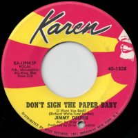Don't Sign The Paper Baby / Almost