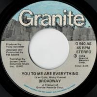 You To Me Are Everything / (same)
