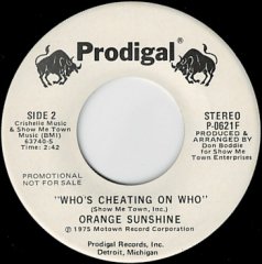 Who's Cheating On Who (stereo) / (mono)