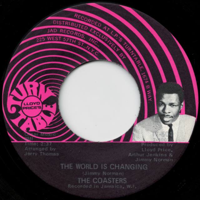 The Coasters - The World Is Changing / Act Right - SHOT RECORDS 7インチレコード通販  - SOUL, R&B, BLUES, FUNK45