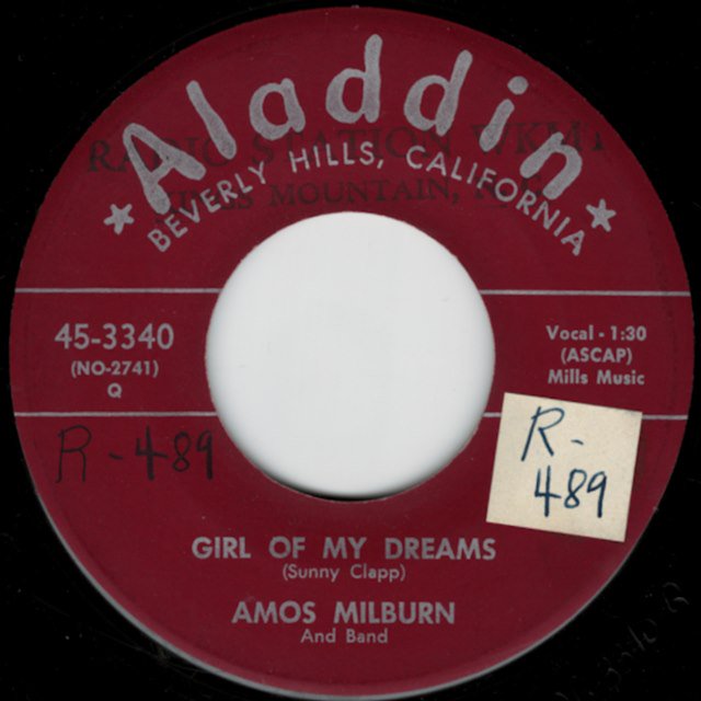 Amos Milburn - Girl Of My Dreams / Every Day Of The Week - SHOT