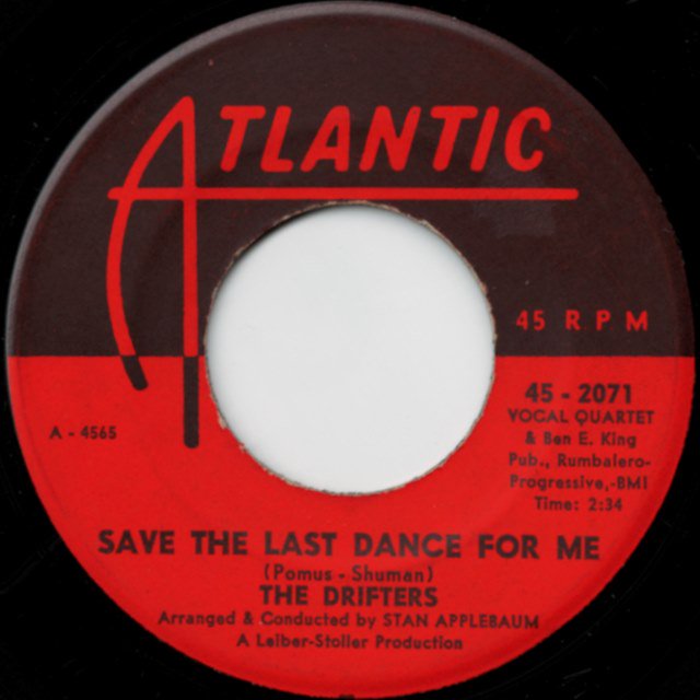 The Drifters - Save The Last Dance For Me / Nobody But Me - SHOT RECORDS 7インチレコード通販 - SOUL, R&B, BLUES, FUNK45