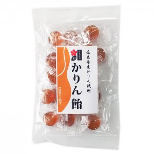 ◆京都老舗の無添加のど飴◆かりん蜂蜜飴【80g】