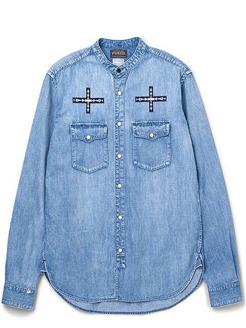 DELUXE×PENDLETON DENIM SHIRTS - 【MODERATE  GENERALLY-モデレイトジェネラリー】【SUNVELOCITY-サンヴェロシティ-】正規代理店(BEDWIN.COOTIE.COREFIGHTER. DELUXE.SASQUATCH fabrix.RATS)