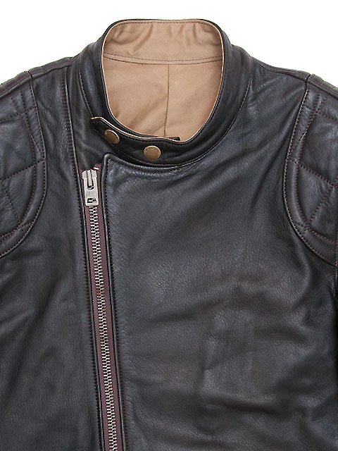 SINGLE RIDERS LEATHER JKT - 【MODERATE GENERALLY-モデレイトジェネ