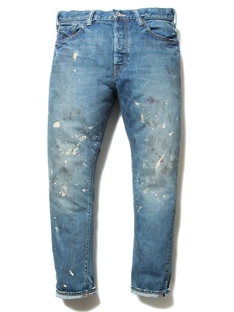 COOTIE splatter 5Pocket Loose Fit Denim-