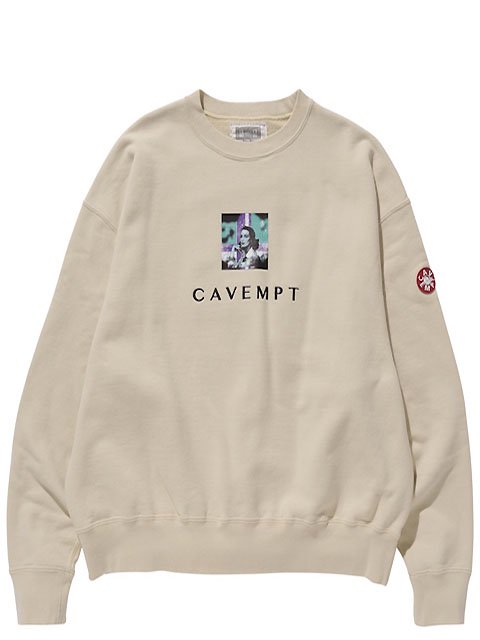 CAVEMPT EMBROIDERY CREW NECK - 【MODERATE GENERALLY-モデレイト