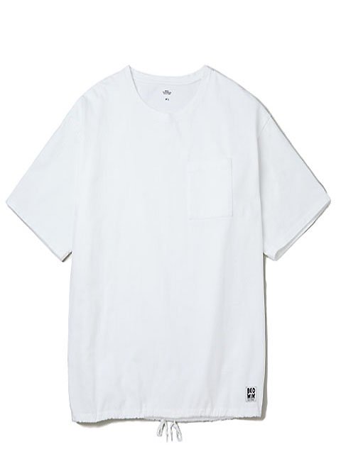 S/S C-NECK BIG POCKET T 