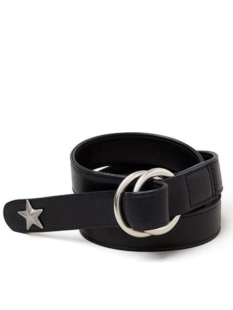 mertra belt ベルト W RING LEATHER BELT 