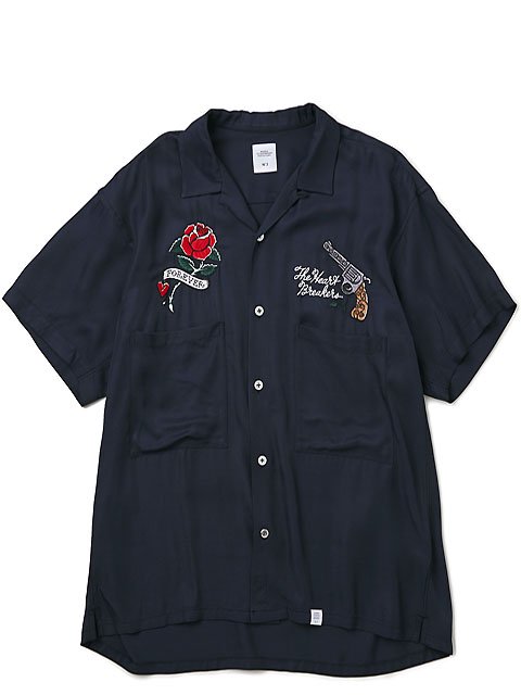 正規品が通販できます SIBLETH LOGO OPENCOLLAR SHIRT | pos.techp.sa